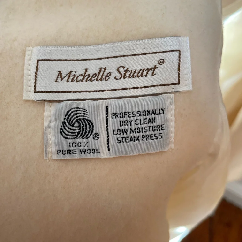 Vintage Michelle Stuart Wool Coat - Picture 4 of 4